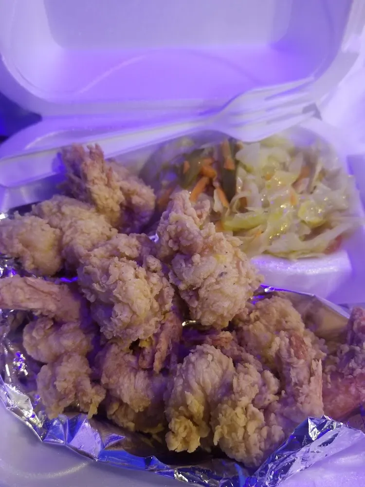 Fried Fish and Cabbage