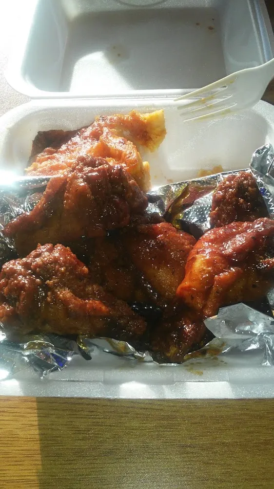 Jerk Chicken w Mac N' Cheese